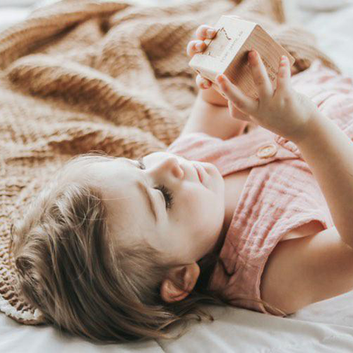 Keepsake Birth Block for new baby gifts