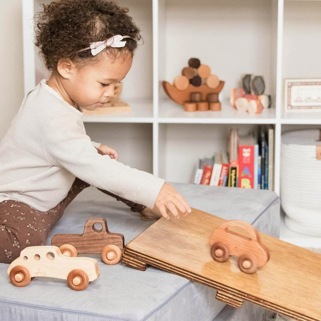 wooden toys cars for baby and toddlers 