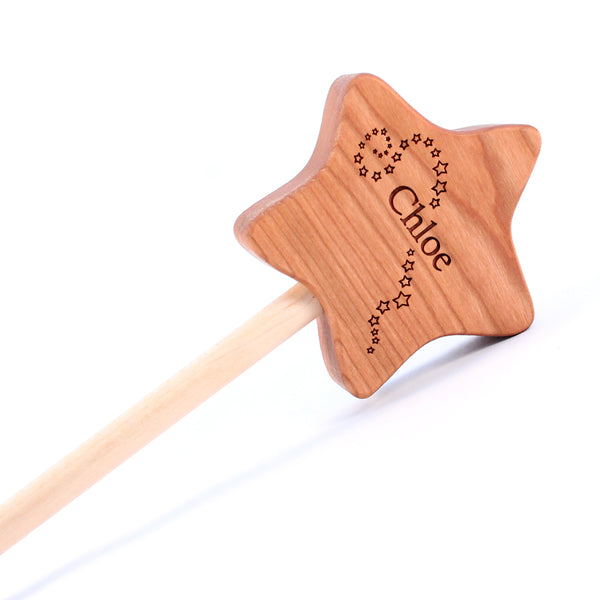 wooden magic wand - Smiling Tree