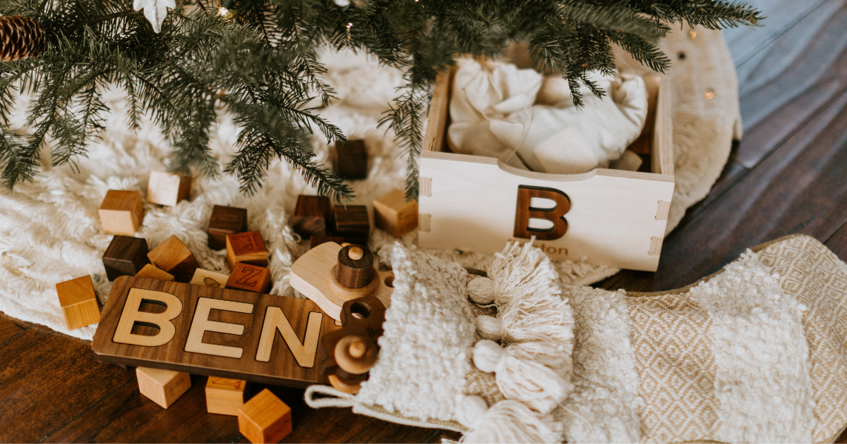 Thoughtful wooden gifts from Smiling Tree Toys