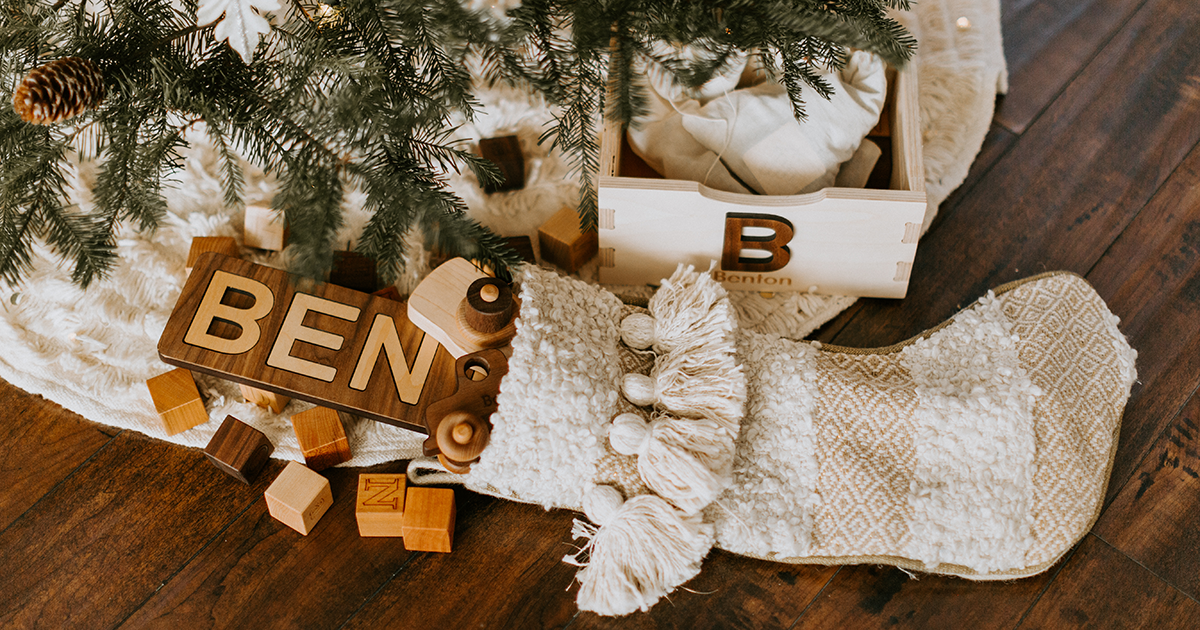 Dreaming of a Green Christmas: A Mom's Guide to Sustainable Wooden Stocking Stuffers
