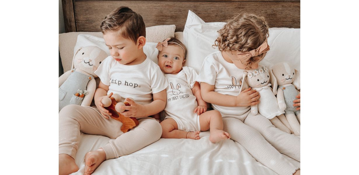 Sustainable Easter Basket Ideas, including Smiling Tree Toys wooden easter toys