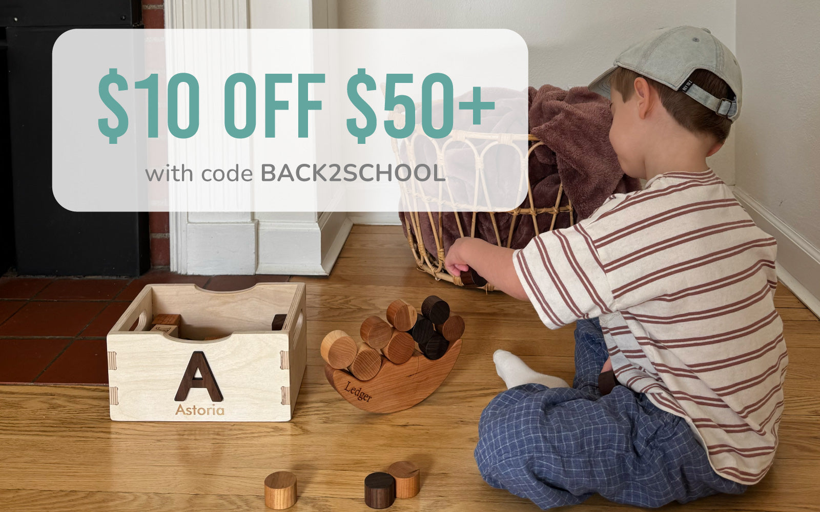 Back to School sale on educational toys for play based learning Smiling Tree Toys