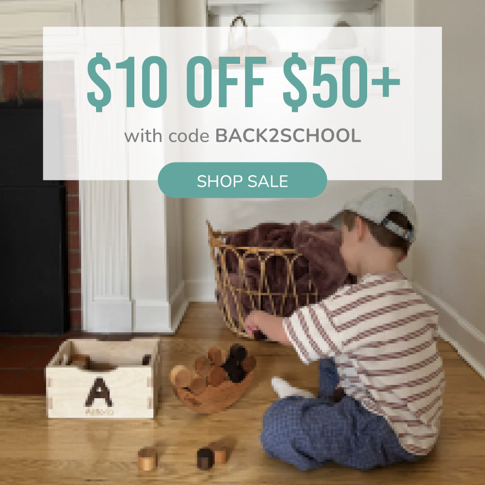 Back to School sale on educational toys for play based learning Smiling Tree Toys