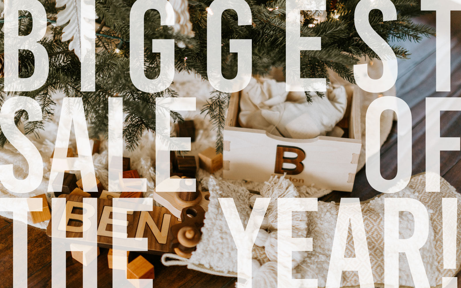 Sale on personalized wooden toys and gifts for kids Christmas Stocking Stuffers