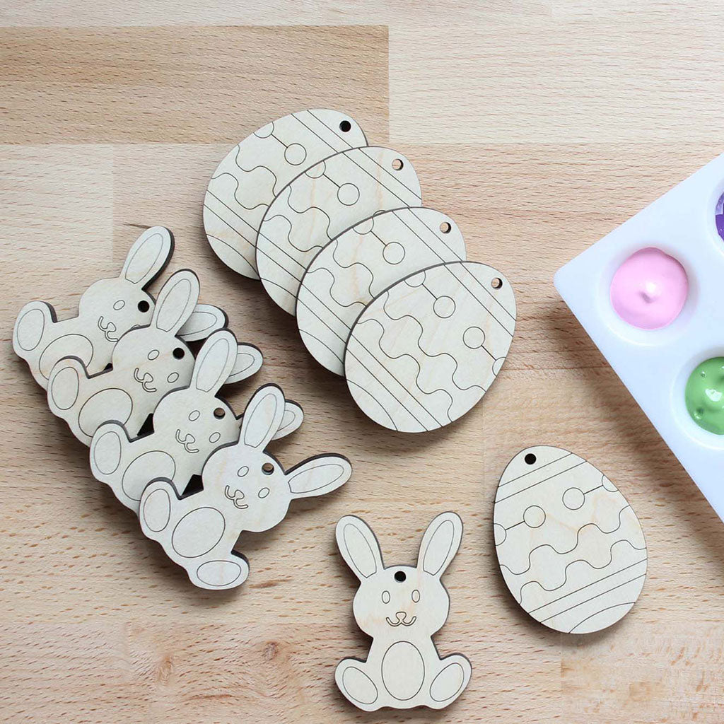 Color-Your-Own Easter ornaments