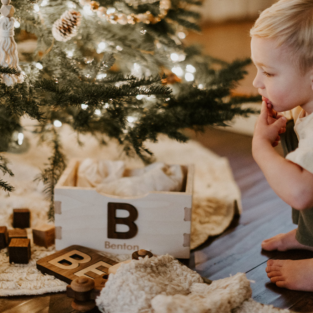 Keepsake wooden toys Christmas gifts for kids made in the USA