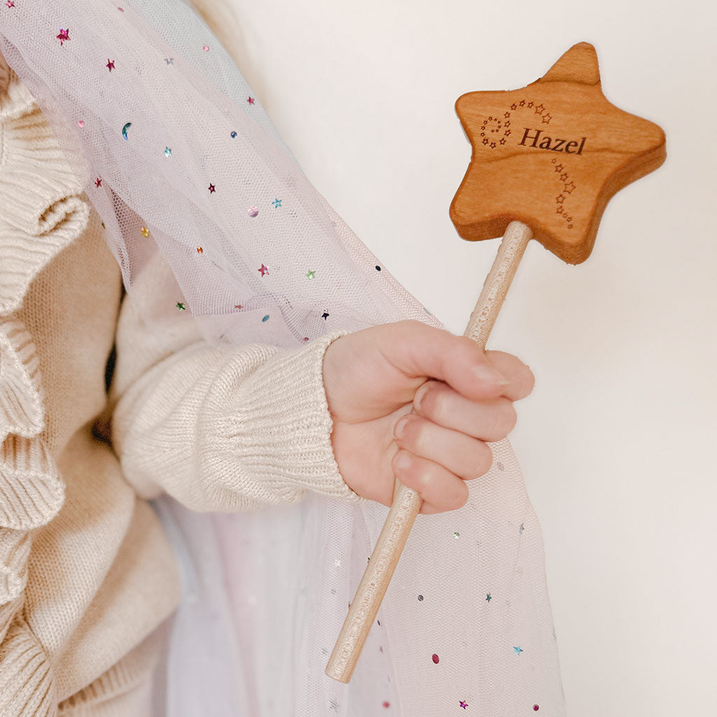 wooden wand  personalized toy magic wand for girls