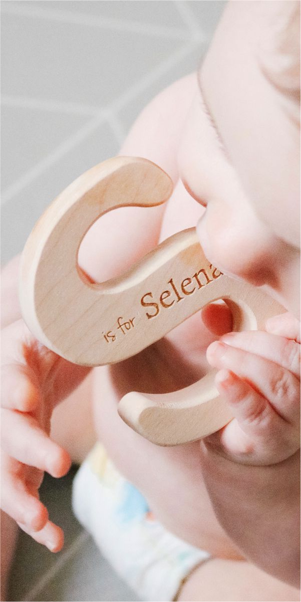 natural wood teether toys for babies