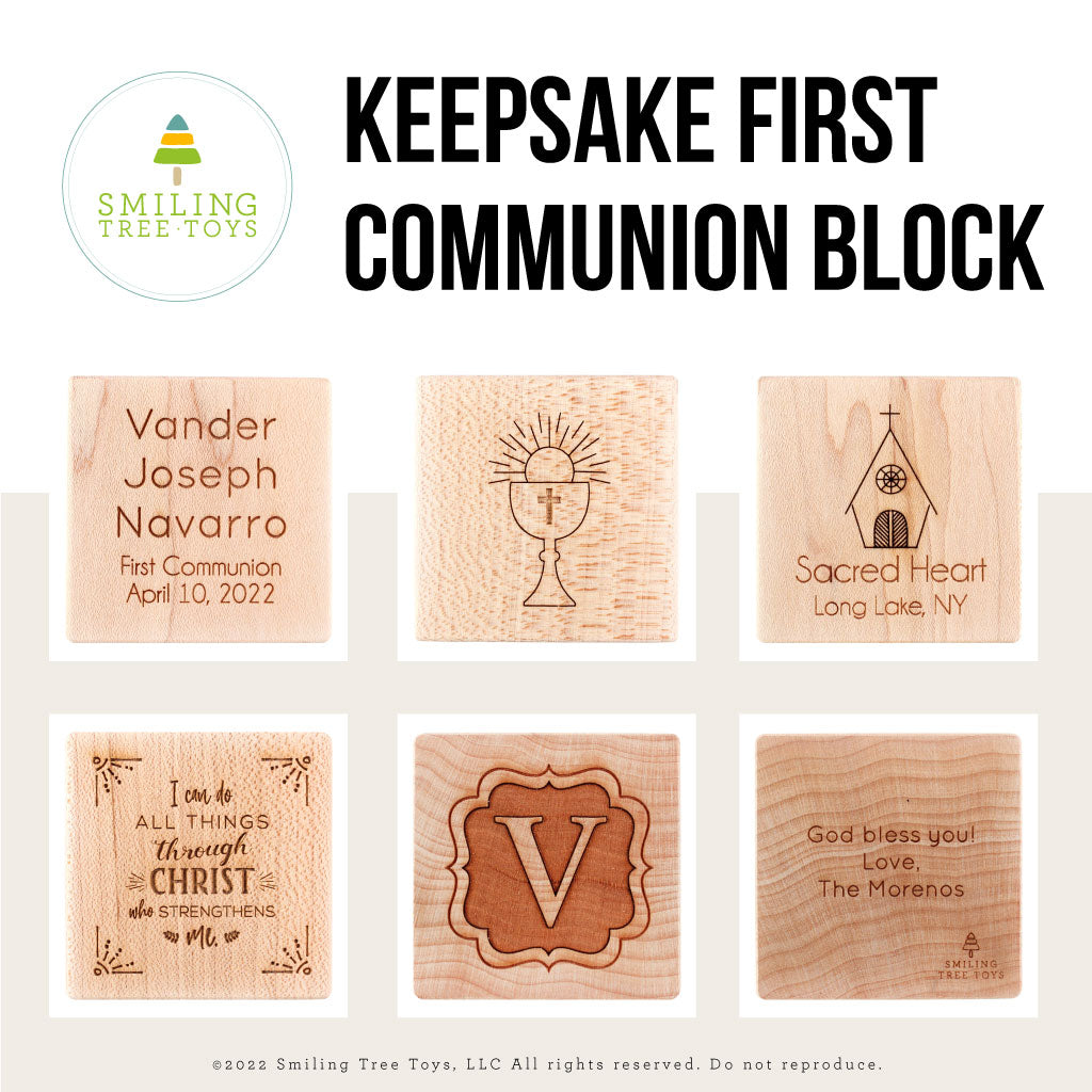 Keepsake First Communion Block all