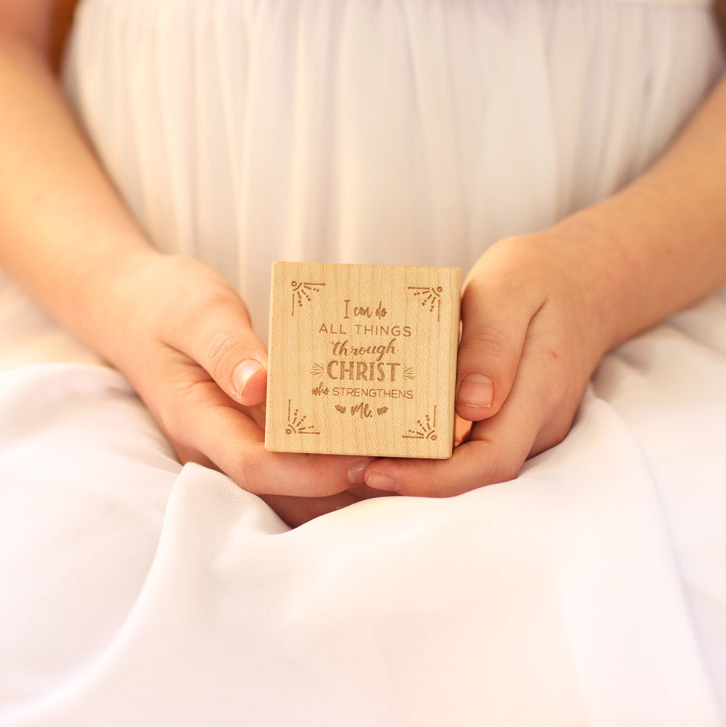 Keepsake First Communion Wood Block Unique Unique First Holy Communion Gifts