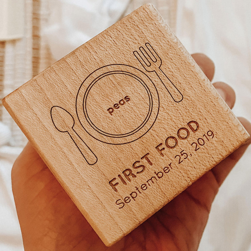 First Birthday Gifts personalized wooden block year of first baby gift ideas