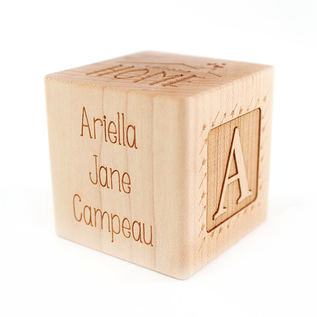 Adoption Keepsake Block