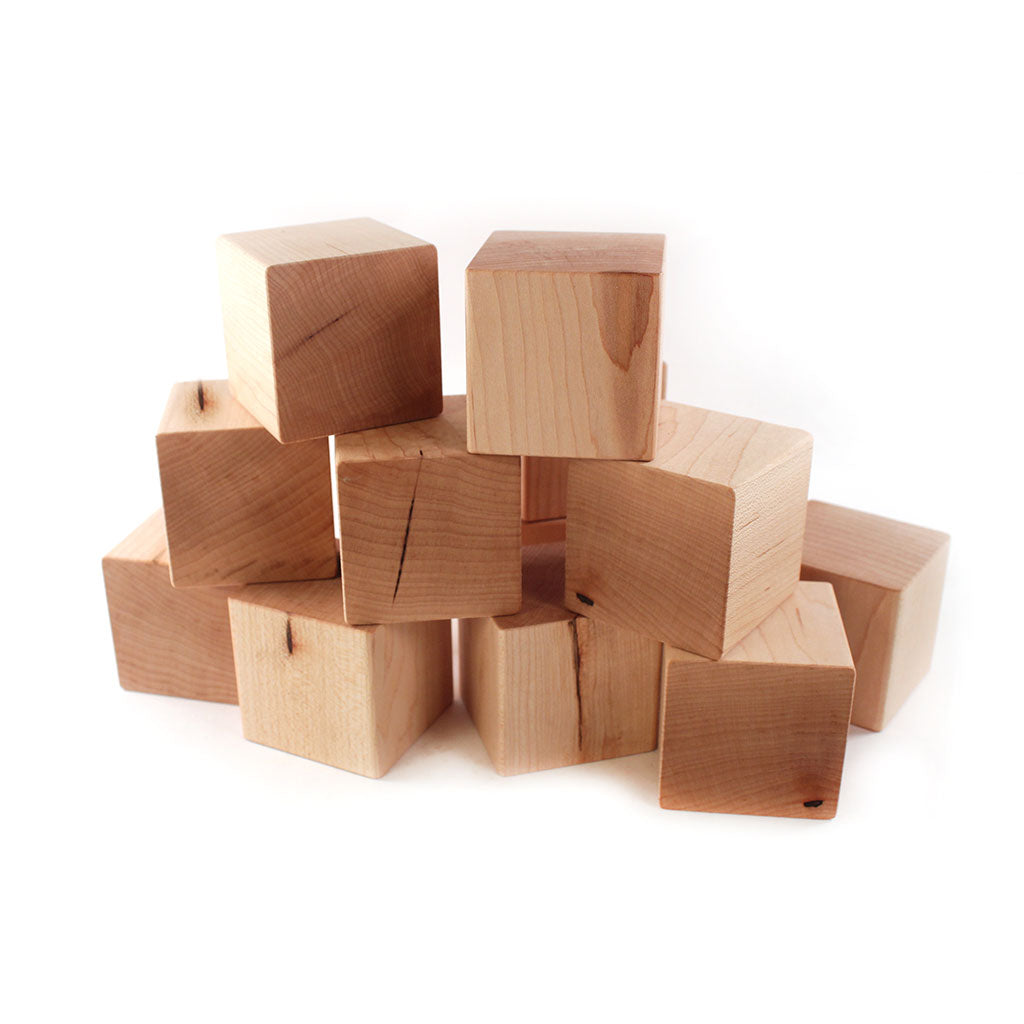 Solid Hard Maple Building Blocks