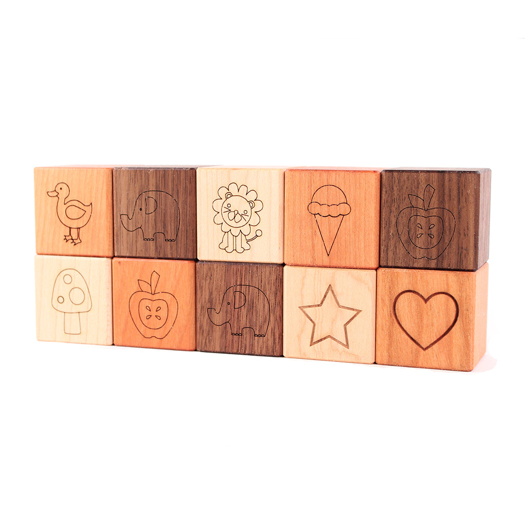 Wooden Blocks Rectangular