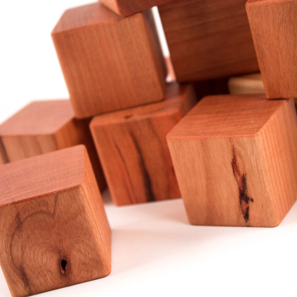natural wood blocks for kids wooden blocks for baby gift