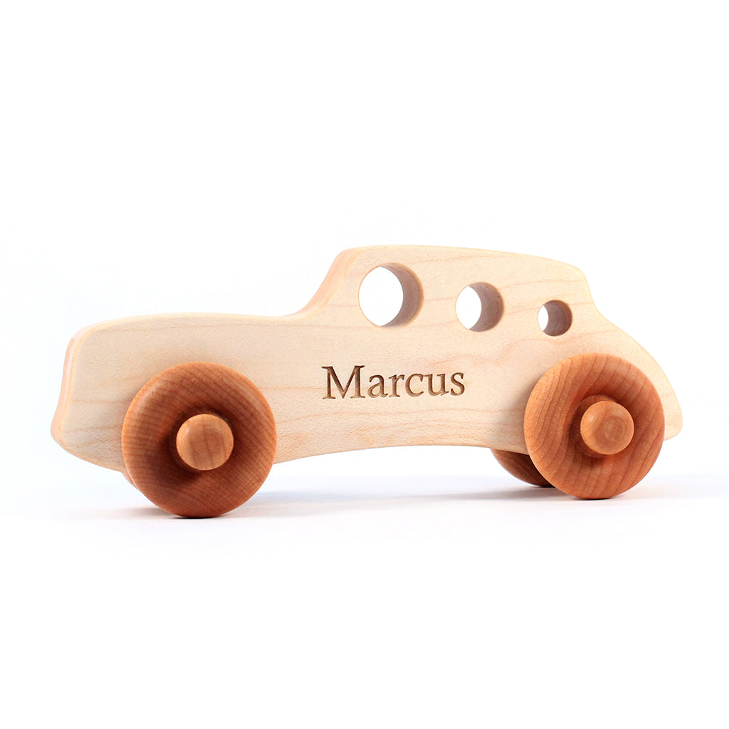 Classic Racer Wooden Toy Car